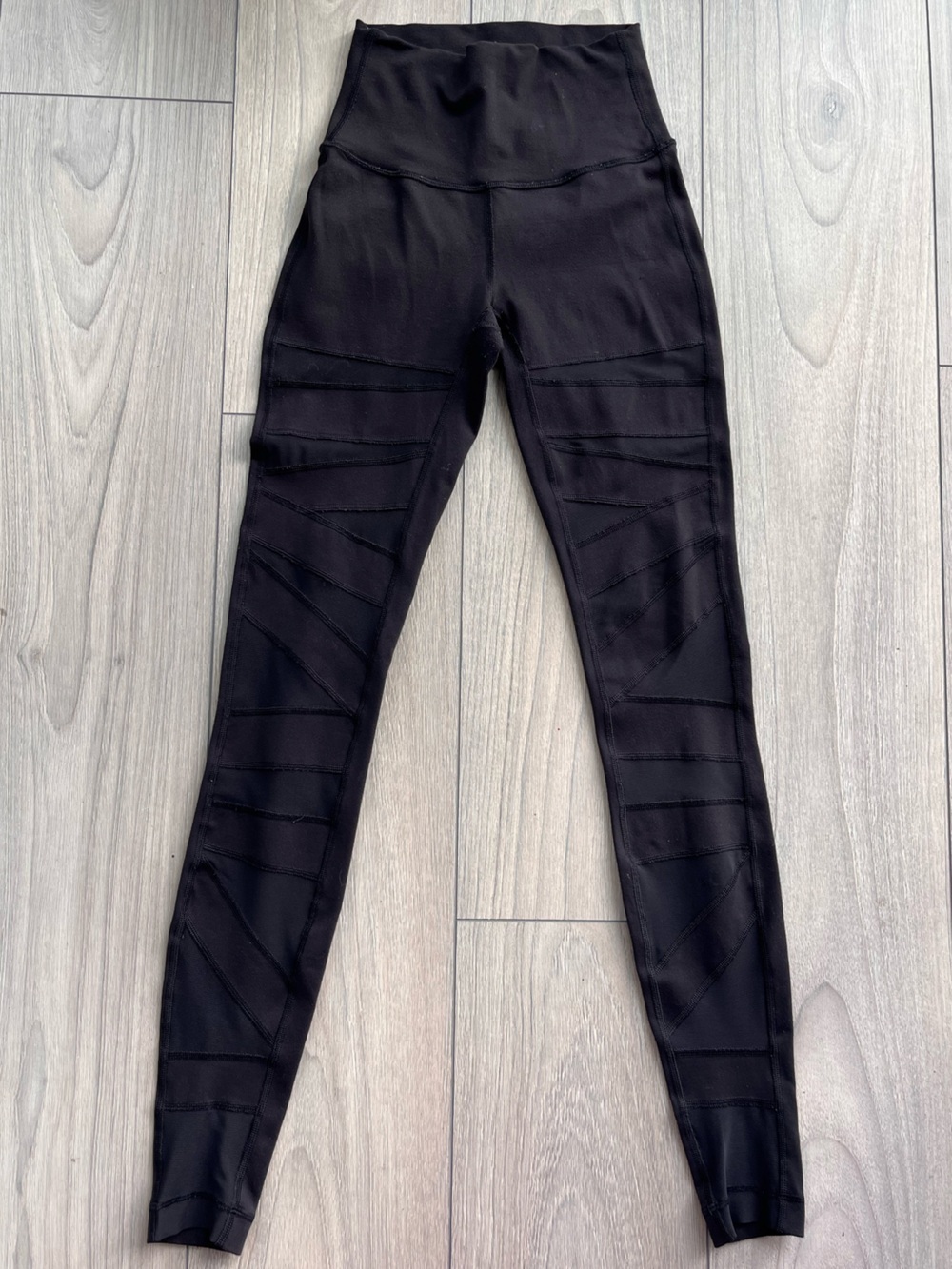 lululemon athletica Black Align Tech Mesh Leggings